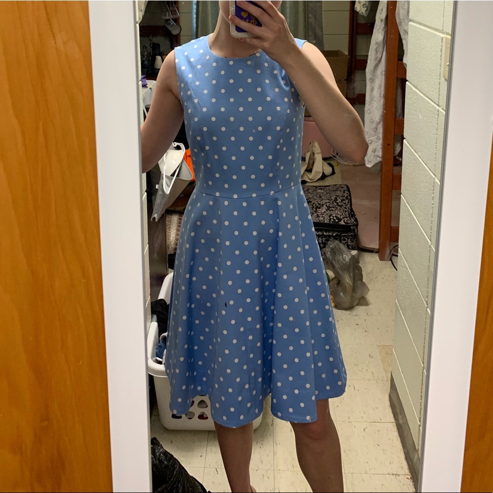 Draper James polka dot dress